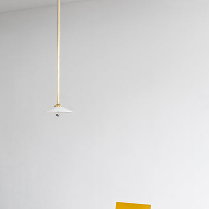 Ceiling Lamp No.2 by Valerie Objects - Unlacquered Brass