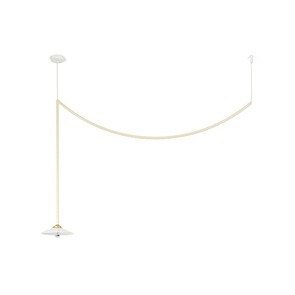 Ceiling Lamp No.4 by Valerie Objects - Ivory Steel