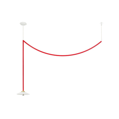 Ceiling Lamp No.4 by Valerie Objects - Red Steel