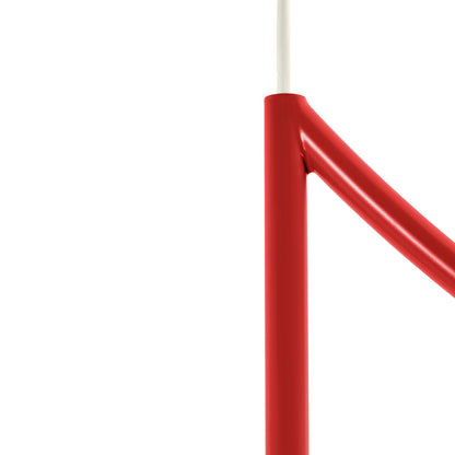 Ceiling Lamp No.4 by Valerie Objects - Red Steel