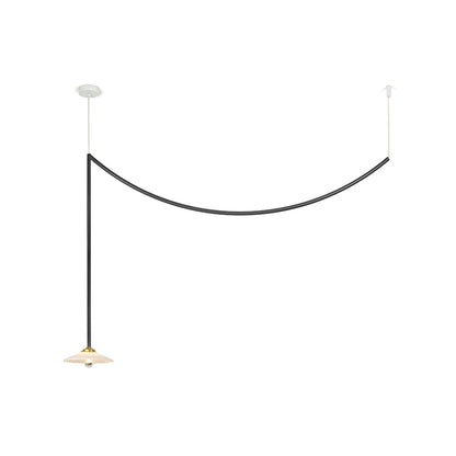 Ceiling Lamp No.4 by Valerie Objects - Black Steel
