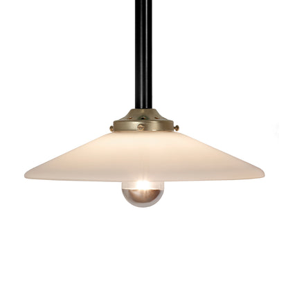 Ceiling Lamp No.4 by Valerie Objects - Black Steel