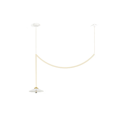 Ceiling Lamp No.5 by Valerie Objects - Ivory Steel