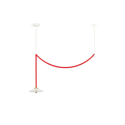 Ceiling Lamp No.5 by Valerie Objects - Red Steel