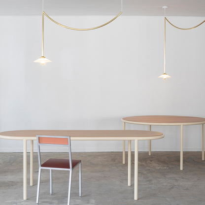 Ceiling Lamp No.5 by Valerie Objects - Unlacquered Brass