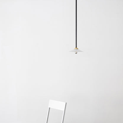 Ceiling Lamp No.4 by Valerie Objects - Black Steel