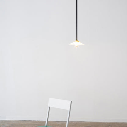 Ceiling Lamp No.4 by Valerie Objects - Black Steel