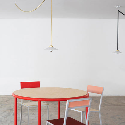 Ceiling Lamp No.4 by Valerie Objects - Unlacquered Brass