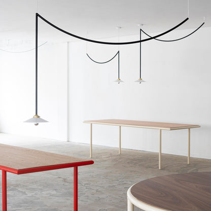 Ceiling Lamp No.5 by Valerie Objects - Black Steel