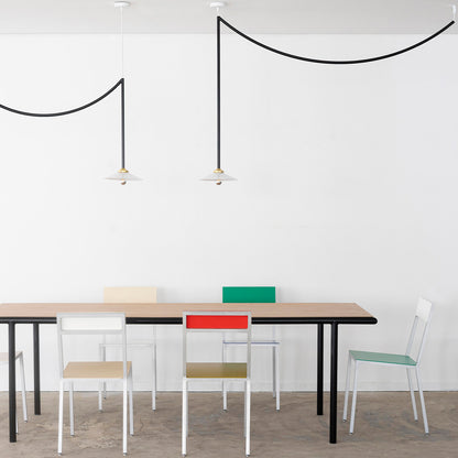 Ceiling Lamp No.5 by Valerie Objects - Black Steel