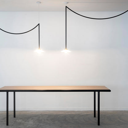 Ceiling Lamp No.5 by Valerie Objects - Black Steel