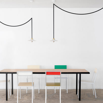 Ceiling Lamp No.5 by Valerie Objects - Black Steel