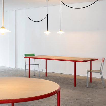 Ceiling Lamp No.5 by Valerie Objects  Black Steel