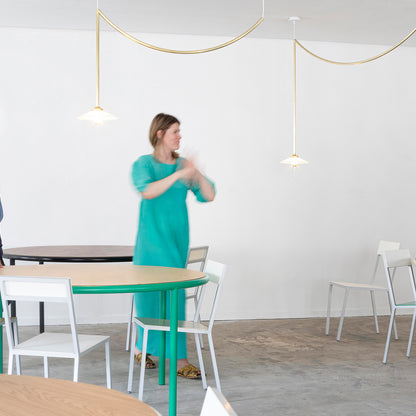 Ceiling Lamp No.5 by Valerie Objects - Unlacquered Brass