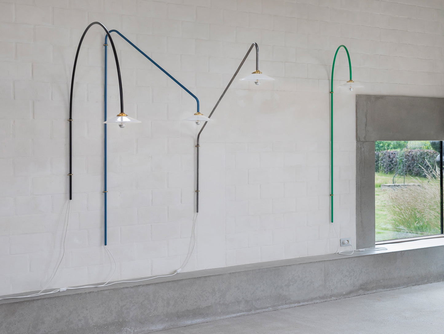 Hanging Lamp No.4 by Valerie Objects - Blue