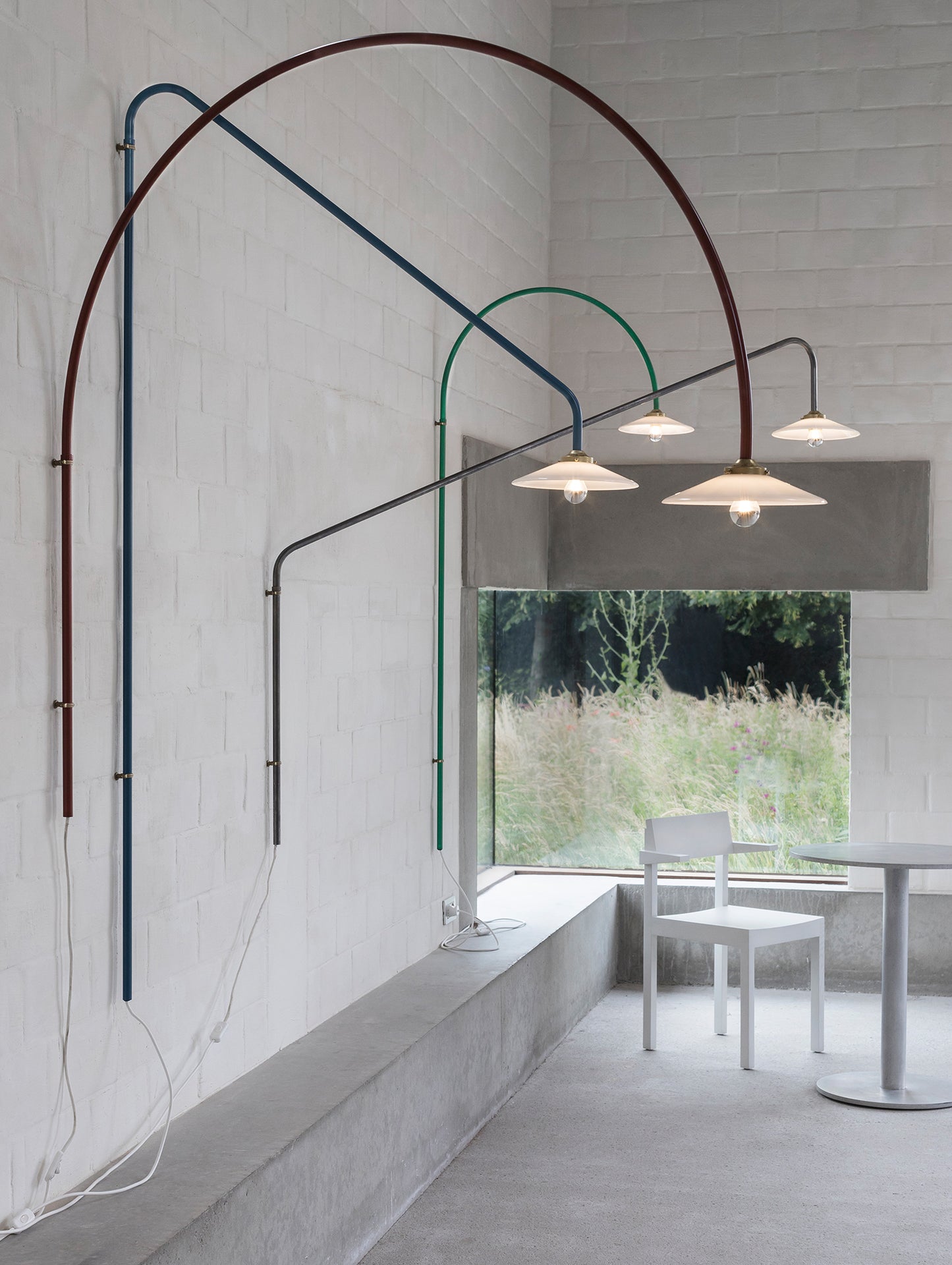 Hanging Lamp No.4 by Valerie Objects - Blue