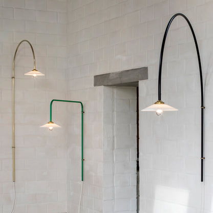 Hanging Lamp No.5 by Valerie Objects - Green Steel