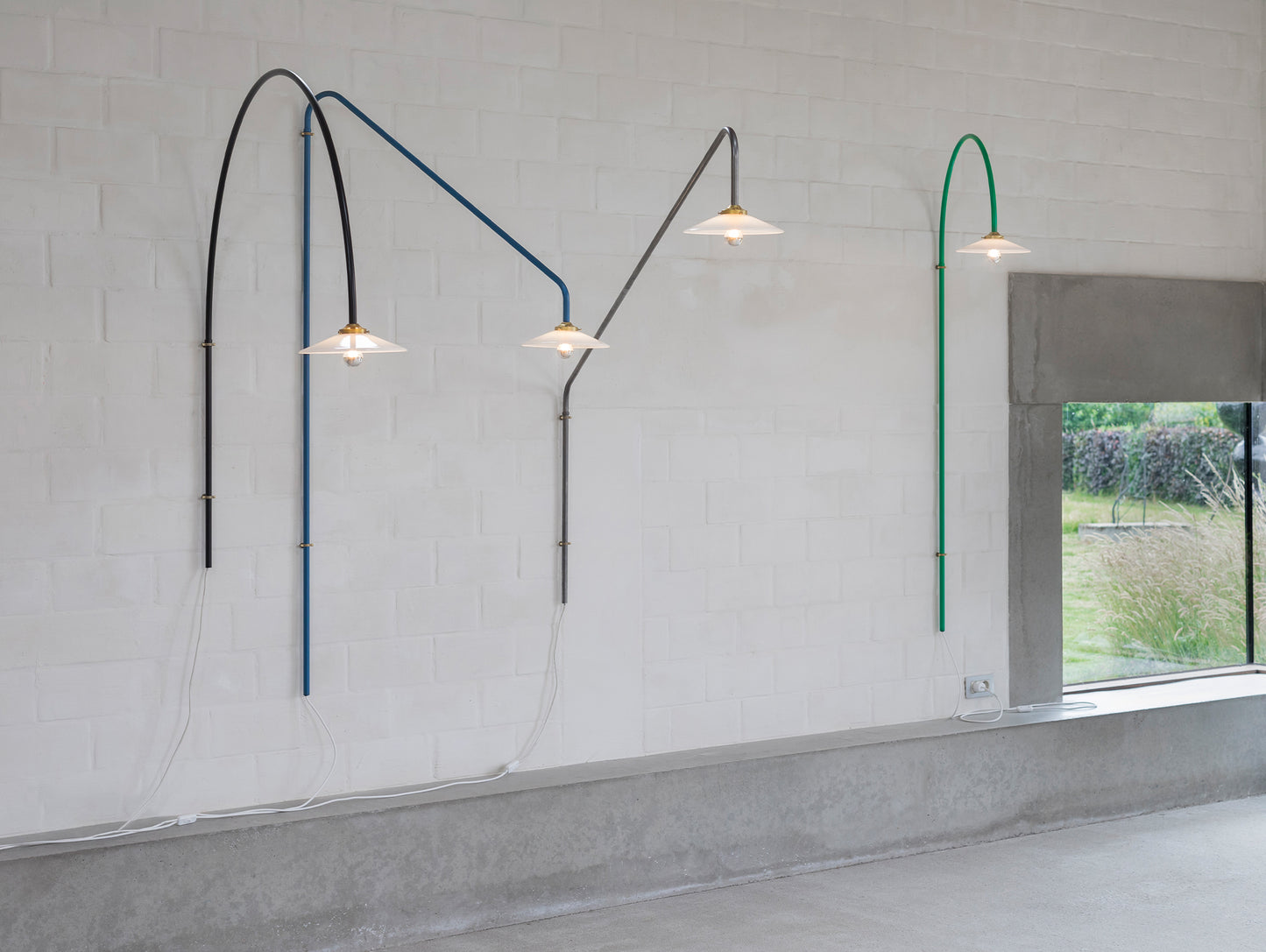 Hanging Lamp No.4 by Valerie Objects - Blue