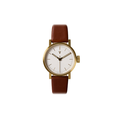V03P Petite Gold and Brown by Void Watches