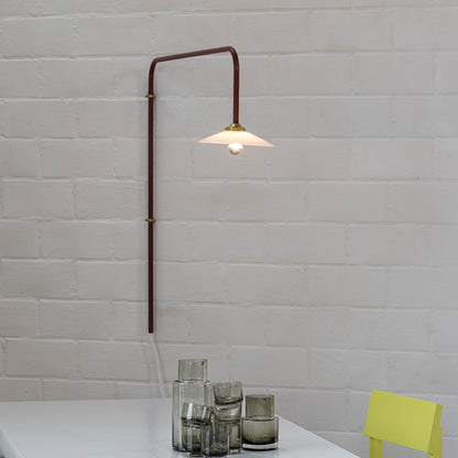 Hanging Lamp No.5 by Valerie Objects - Menie Red Steel