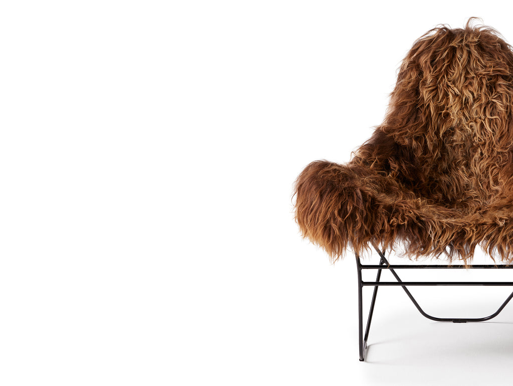 Valhalla Lounge Chair by Cuero - Wild Brown