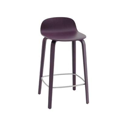 Visu Counter Stool by Muuto - Dark Plum Ash