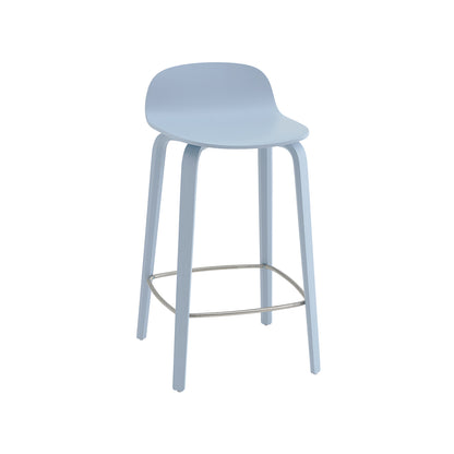 Visu Counter Stool by Muuto - Light Blue Ash