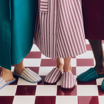 Waffle Slippers by HAY - Cool Pink