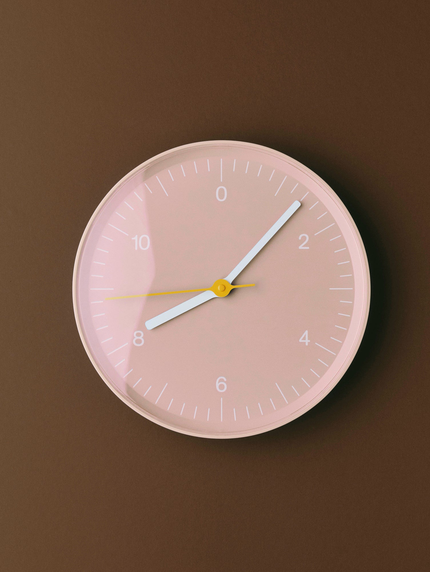 Wall Clock by HAY - Pink
