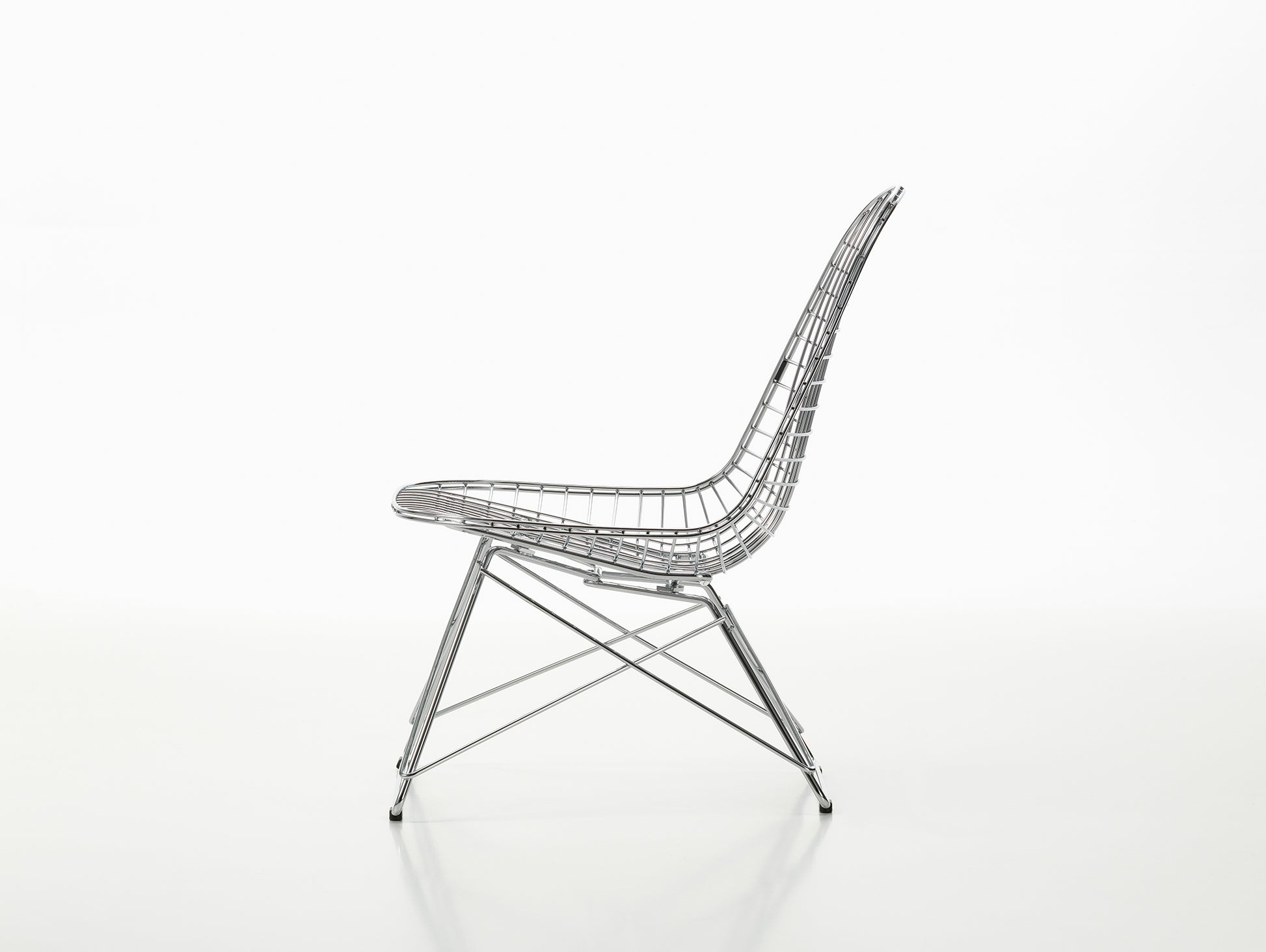 Eames LKR Wire Chair by Vitra - Chromed Powder-Coated Steel