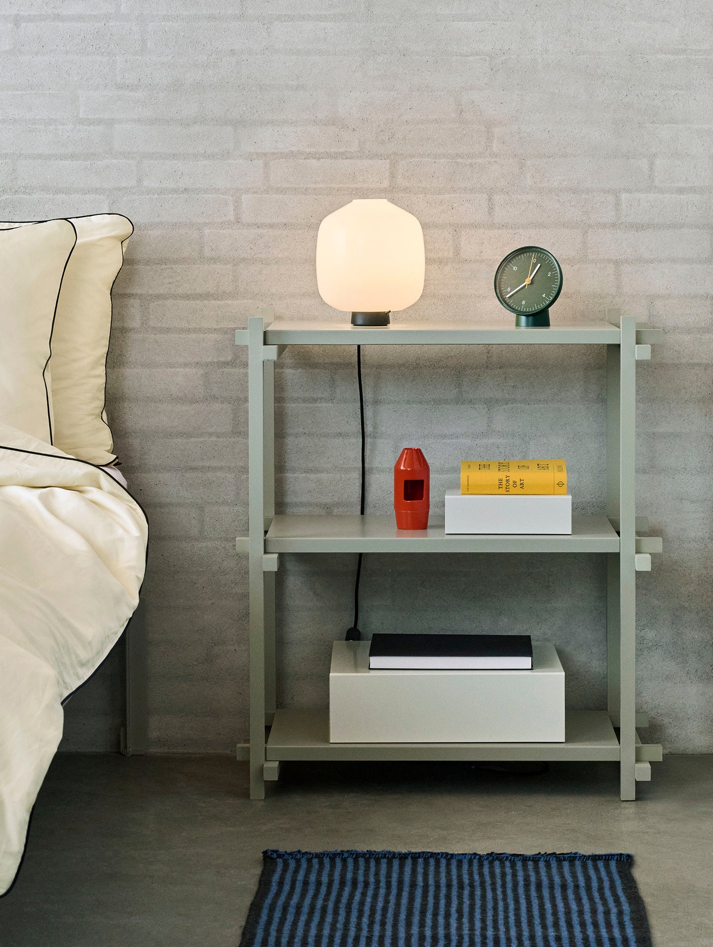 Table Clock by HAY - Green