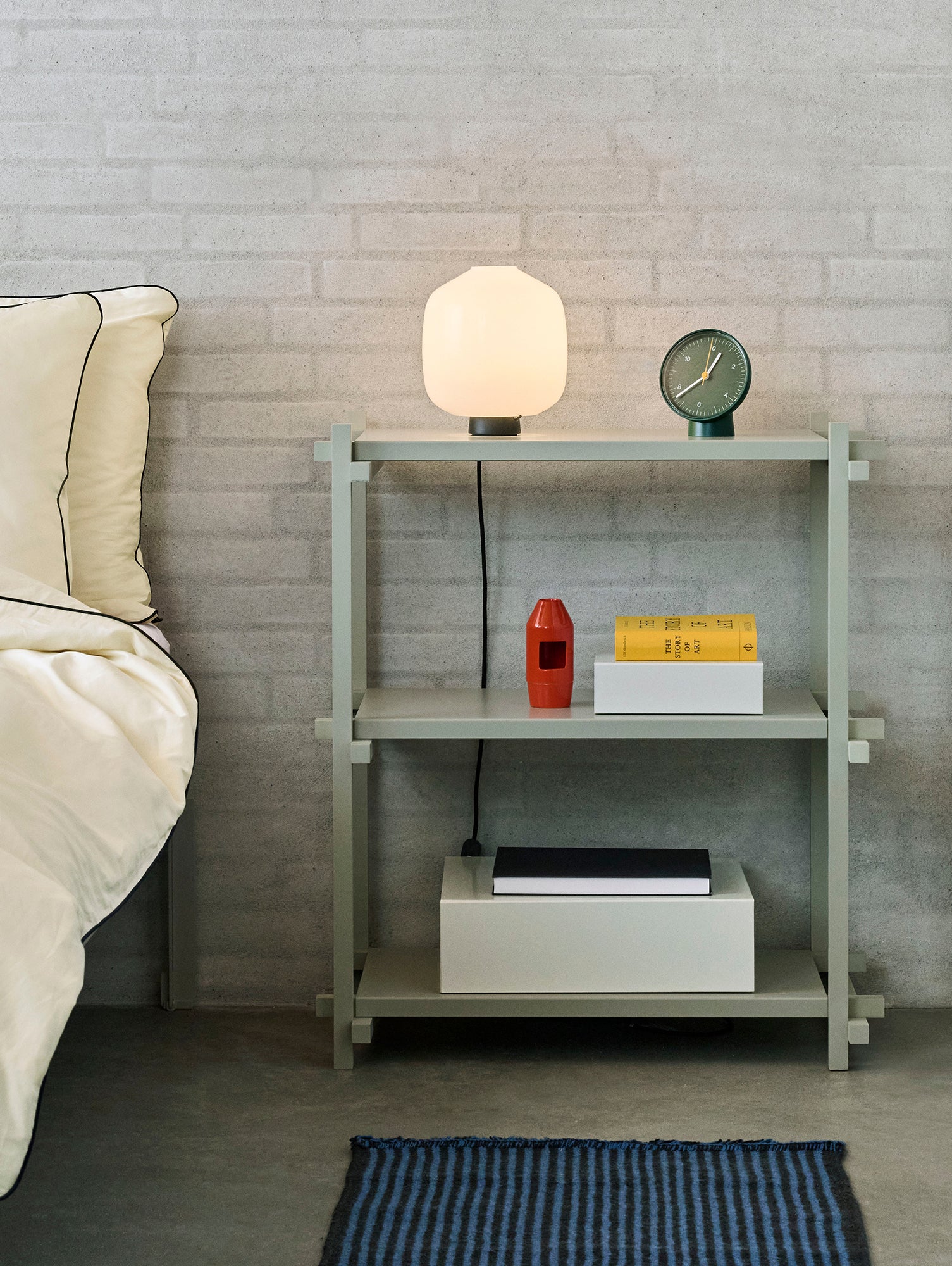 Table Clock by HAY - Green