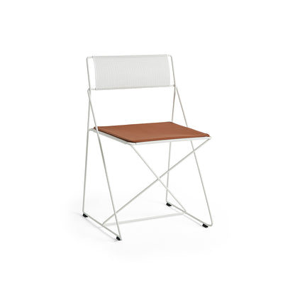 X-Line Chair Seat Pad by HAY - Cognac Scozia Leather