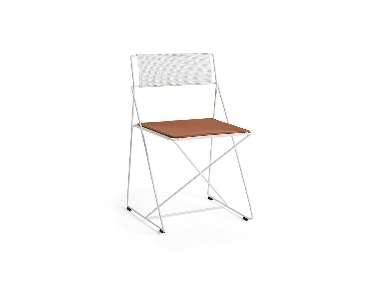 X-Line Chair Seat Pad by HAY - Cognac Scozia Leather