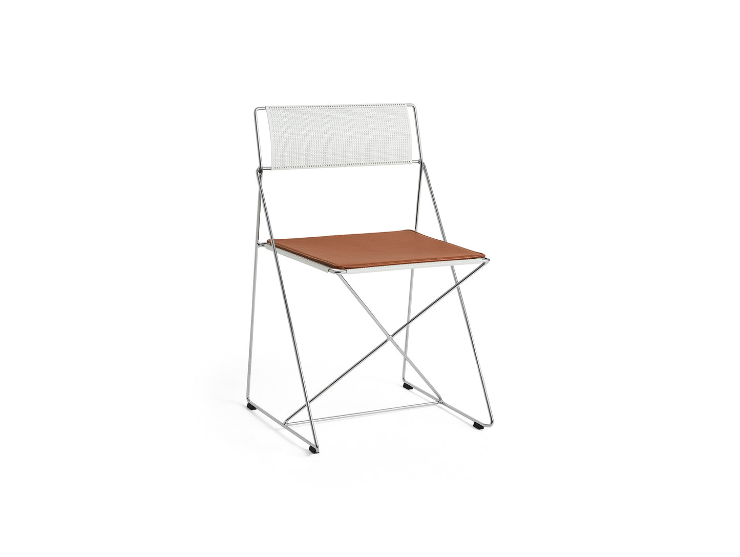 X-Line Chair Seat Pad by HAY - Cognac Scozia Leather