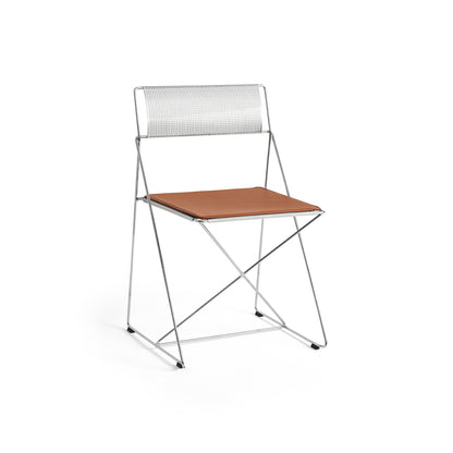 X-Line Chair Seat Pad by HAY - Cognac Scozia Leather