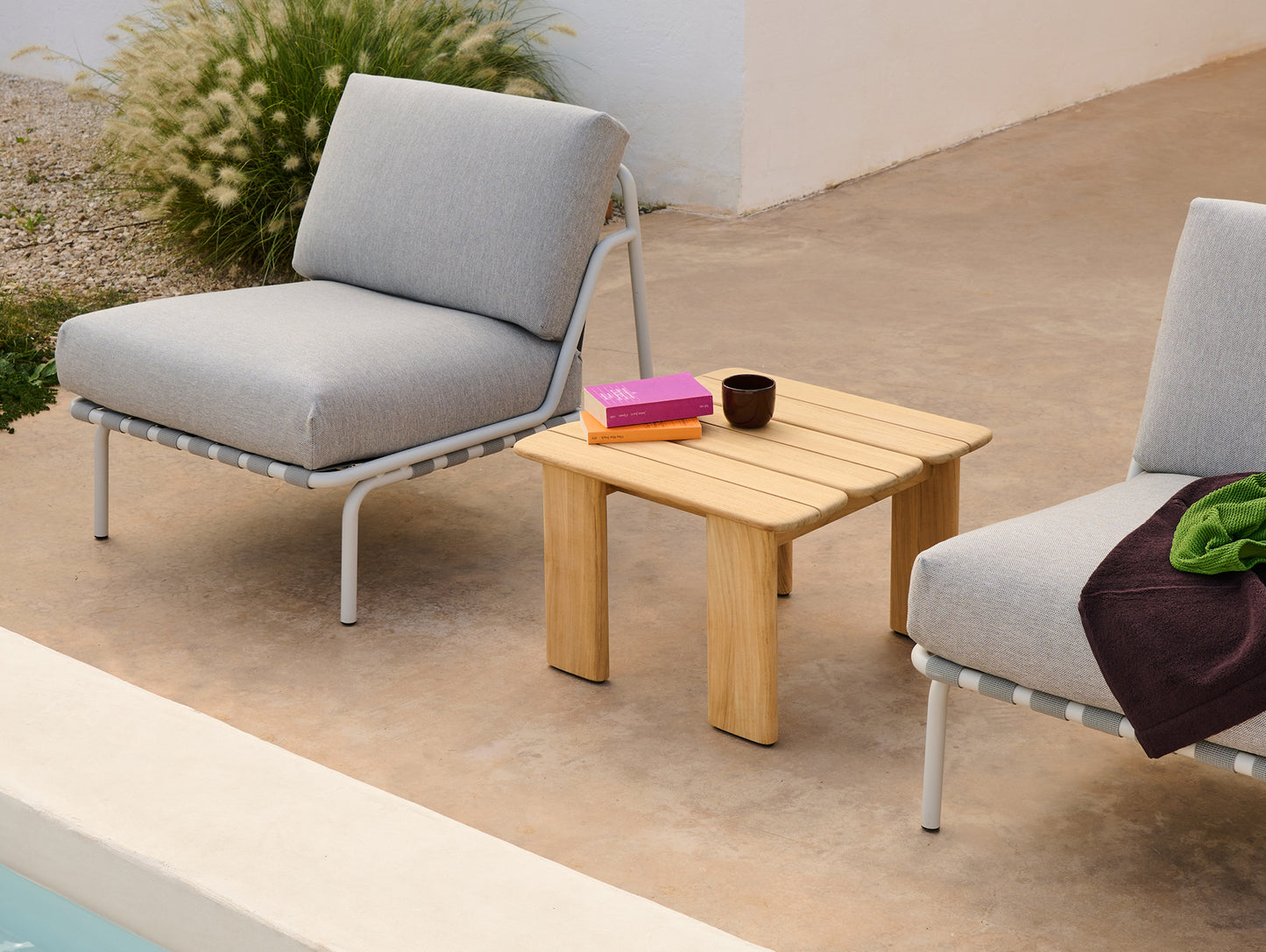 Settle Lounge Chair without Armrest by Muuto - Delta 47 (Not available in the UK)