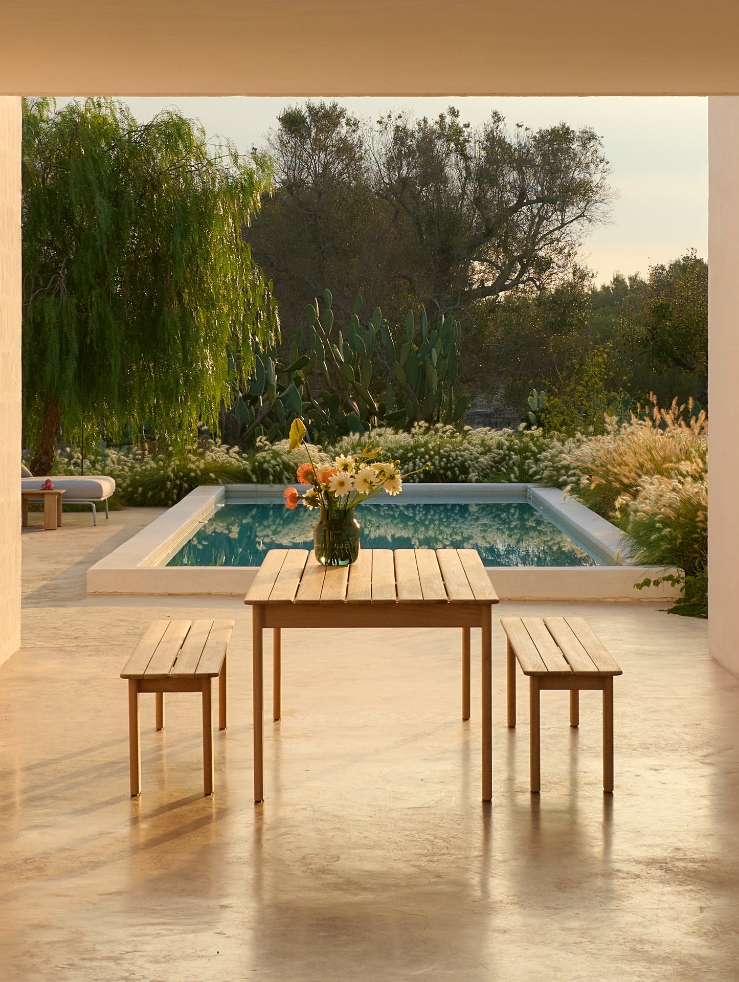 Assemble Table and Bench by Muuto