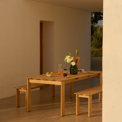 Assemble Table and Bench by Muuto