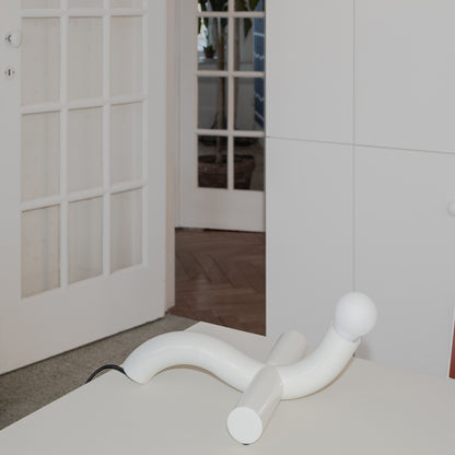 La Due Table Lamp by Valerie Objects - White