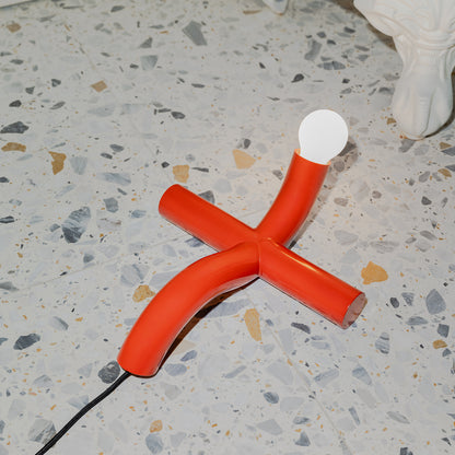 La Due Table Lamp by Valerie Objects - Red
