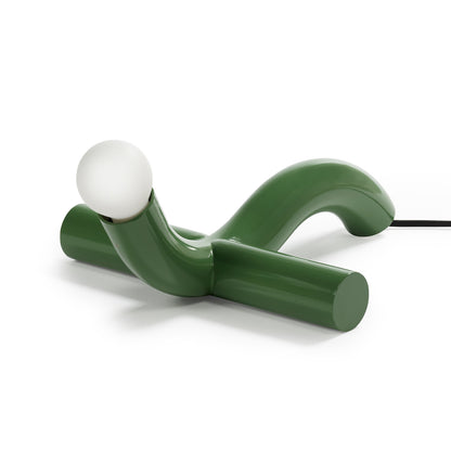 La Due Table Lamp by Valerie Objects - Green