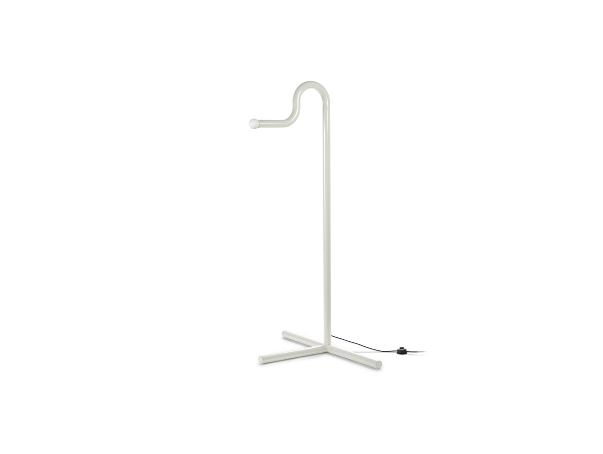 La Uno Floor Lamp by Valerie Objects - White