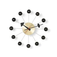 Swatch for Black/Brass Ball Clock