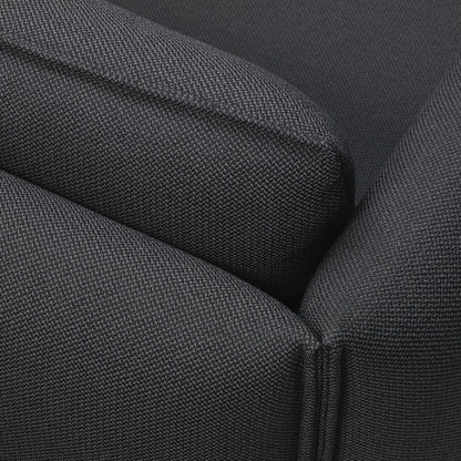 Mariposa 2.5-Seater Sofa by Vitra - Credo 08 Dark Blue Black (F120)
