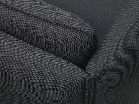 Mariposa 3-Seater Sofa by Vitra - Credo 08 Dark Blue Black (F120)