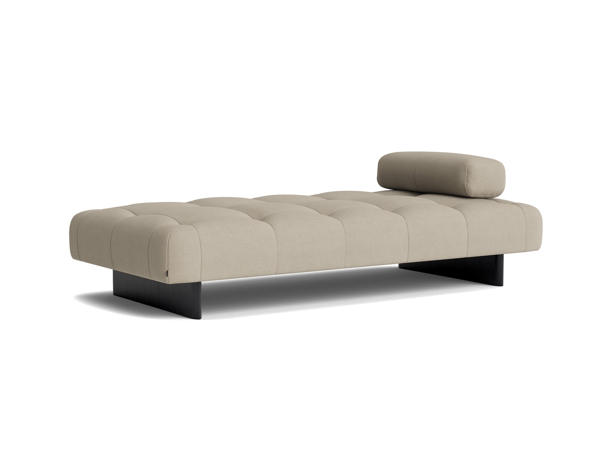 Quilton Lift Daybed by HAY - Black Lacquered Oak / Fiord 322