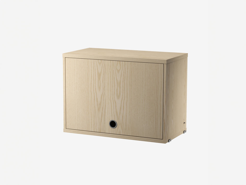 Cabinet with Flip Door by String - W58 / Ash