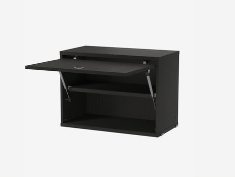 Cabinet with Flip Door by String - W58 / Black Ash
