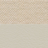 Swatch for Clay Premium F Leather / Plano Parchment Cream White (L50)